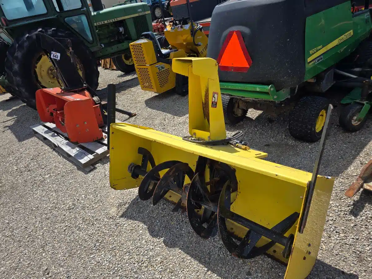 Gallery image 1 for Used John Deere 59 FRONT SNOWBLOWER Snow Blower Attachments