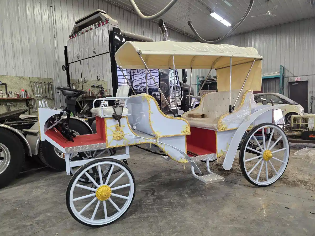 Photo de la Galerie 2 pour 2024 MECO MC-E ELECTRIC HORSELESS CARRIAGE voiture de golf