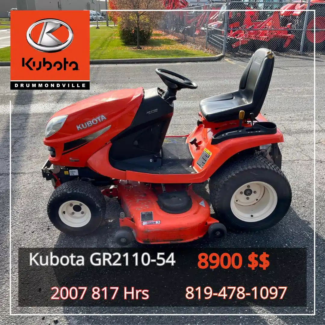 Gallery image 1 for 2007 Kubota GR2110 Lawn Tractor
