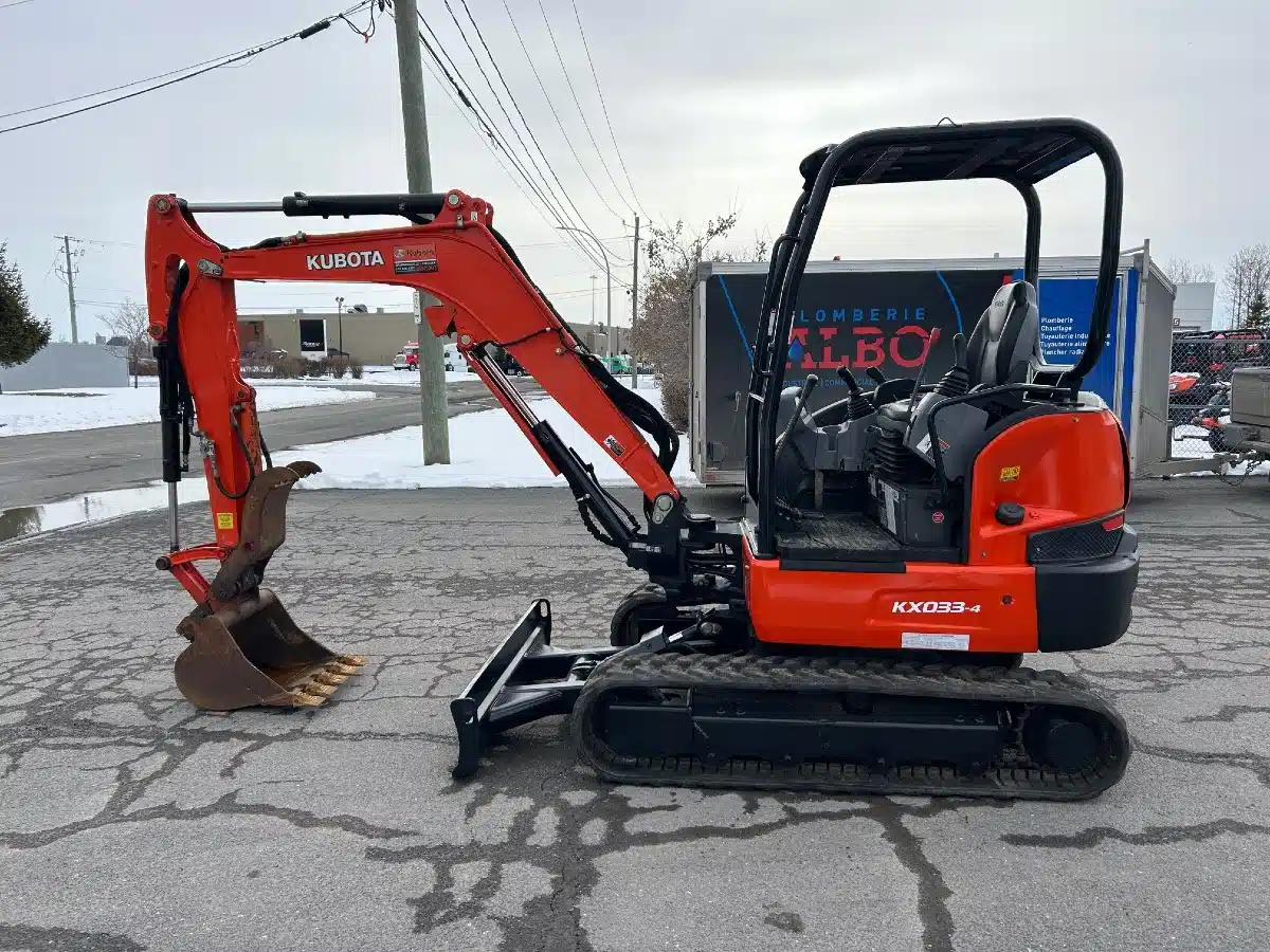 Gallery image 2 for 2018 Kubota KX033-4 Excavator
