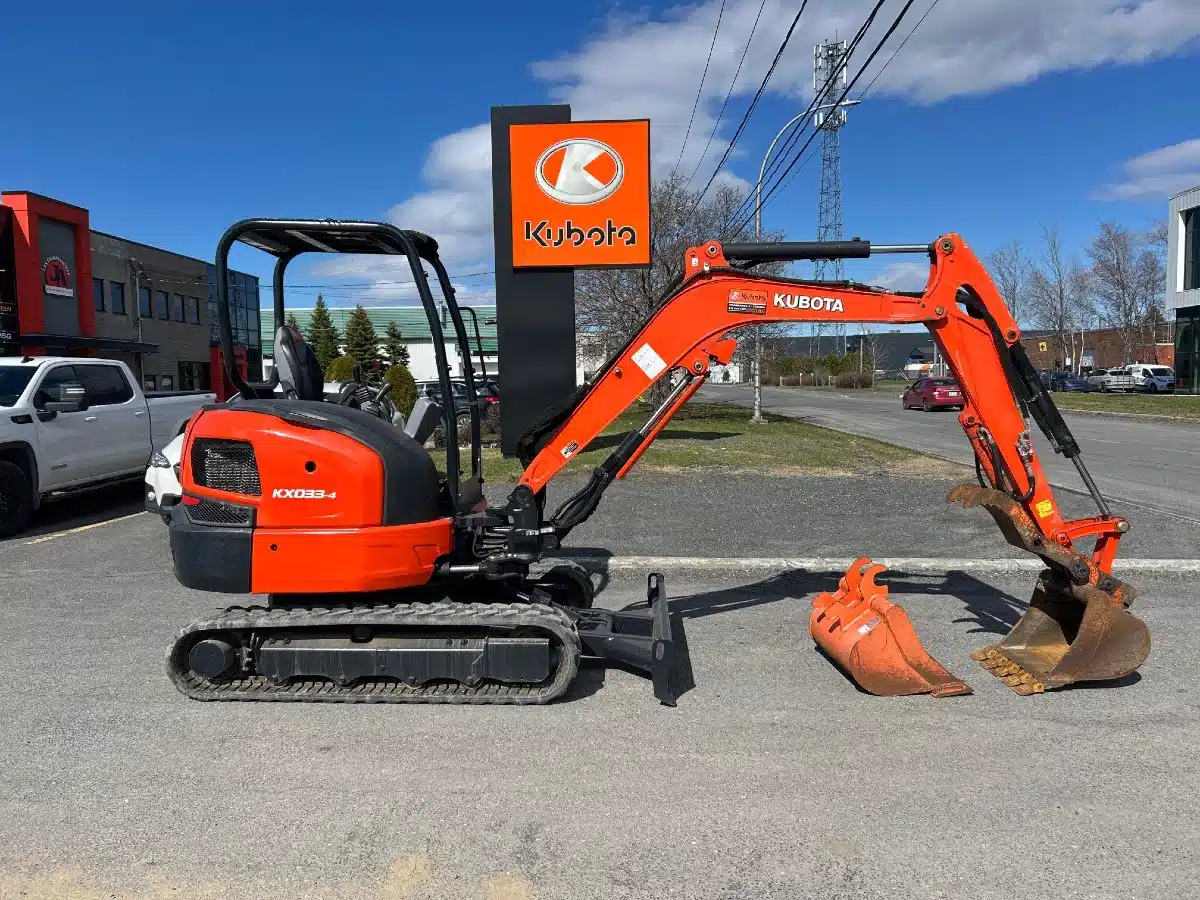 Gallery image 1 for 2018 Kubota KX033-4 Excavator