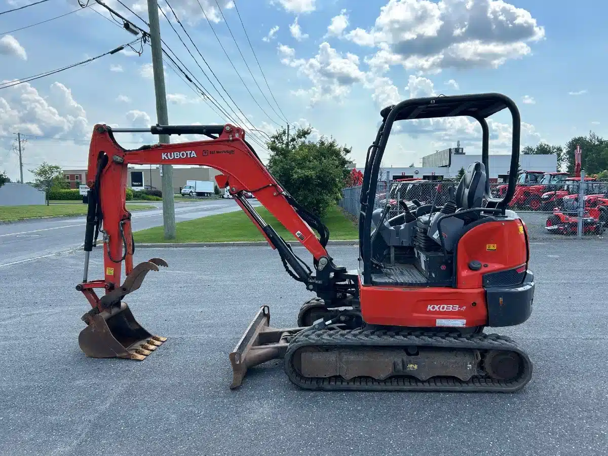 Gallery image 2 for Used 2018 Kubota KX033-4 Excavator