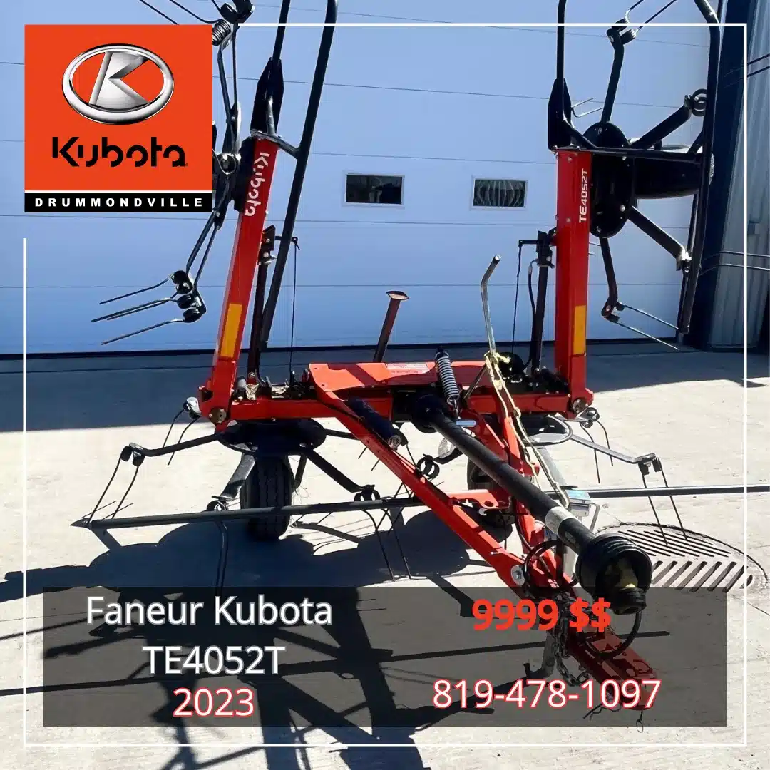 Gallery image 1 for Used 2023 Kubota TE4052T Tedder