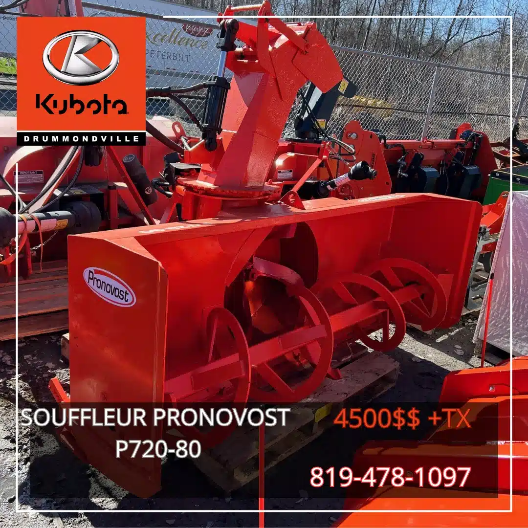 Gallery image 1 for Used INCONNU Pronovost P-720-80 Snow Blower