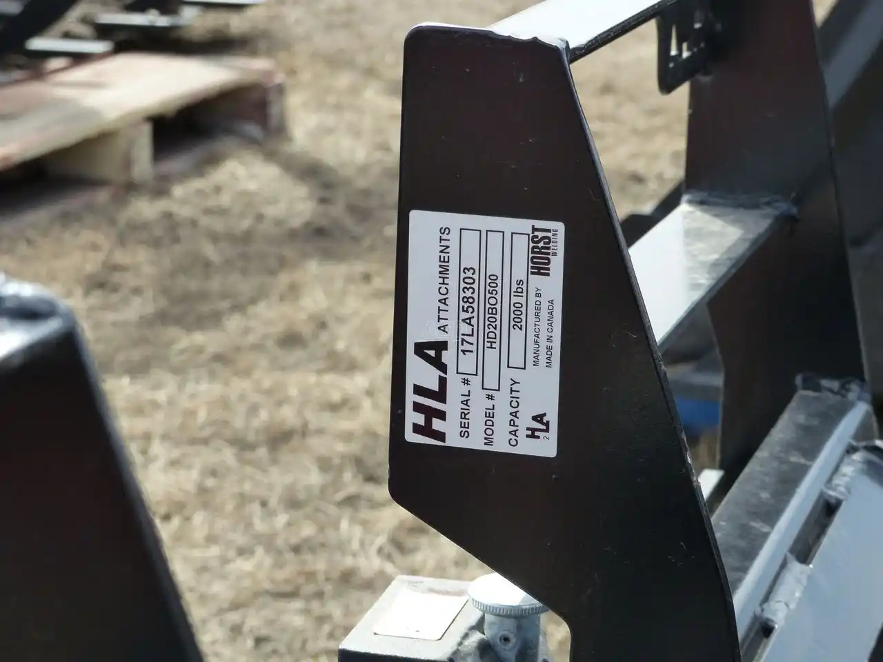 Gallery image 2 for New HLA HD20BO500 Pallet Fork