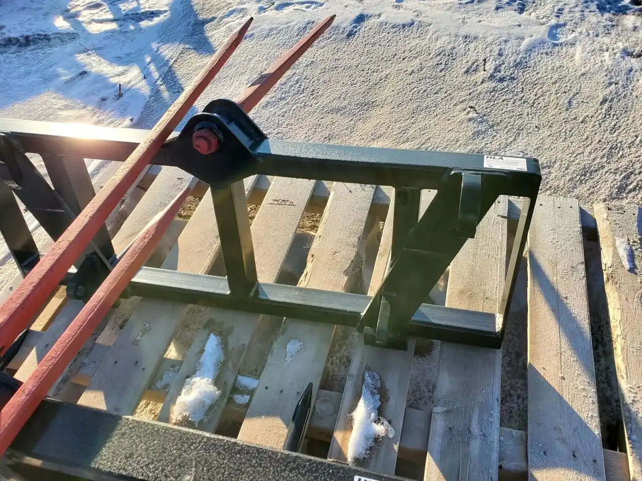 Gallery image 2 for New 2021 HLA Attachments BALE SPEAR Bale Spear