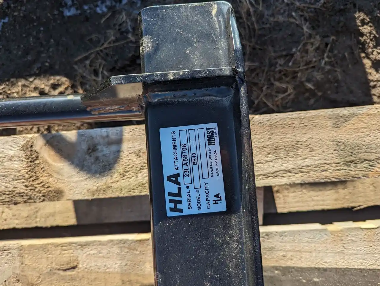 Gallery image 2 for New 2023 HLA Attachments BS4039 Bale Spear