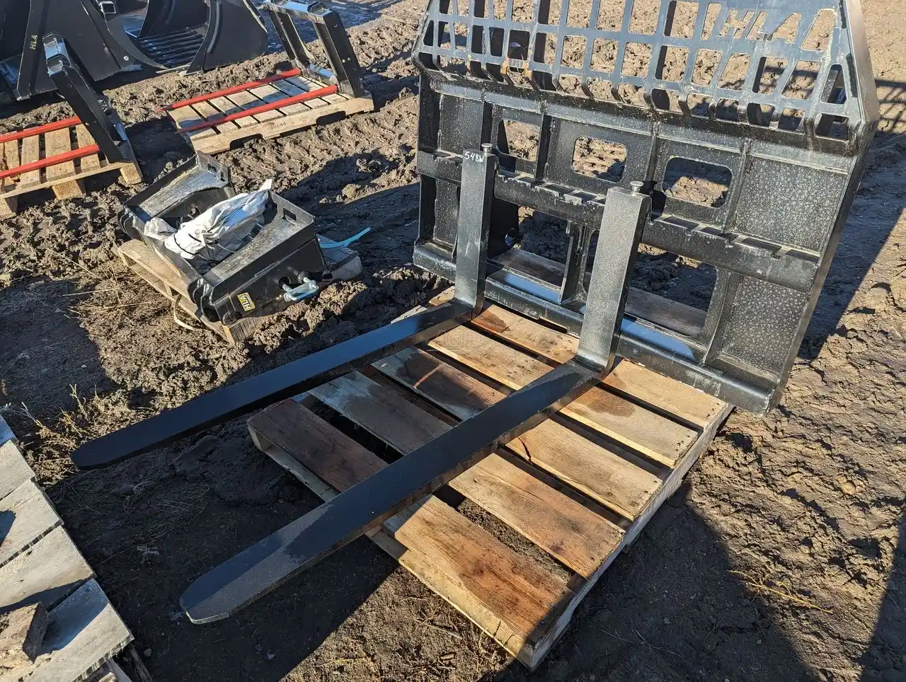 Gallery image 1 for New 2023 HLA Attachments HD5500 Pallet Fork