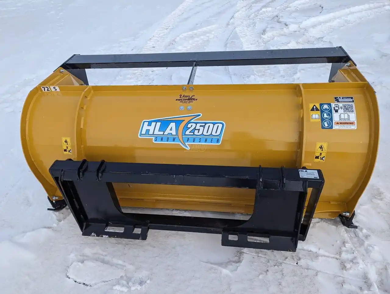 Gallery image 1 for New 2024 HLA SP250072 Snow Blade