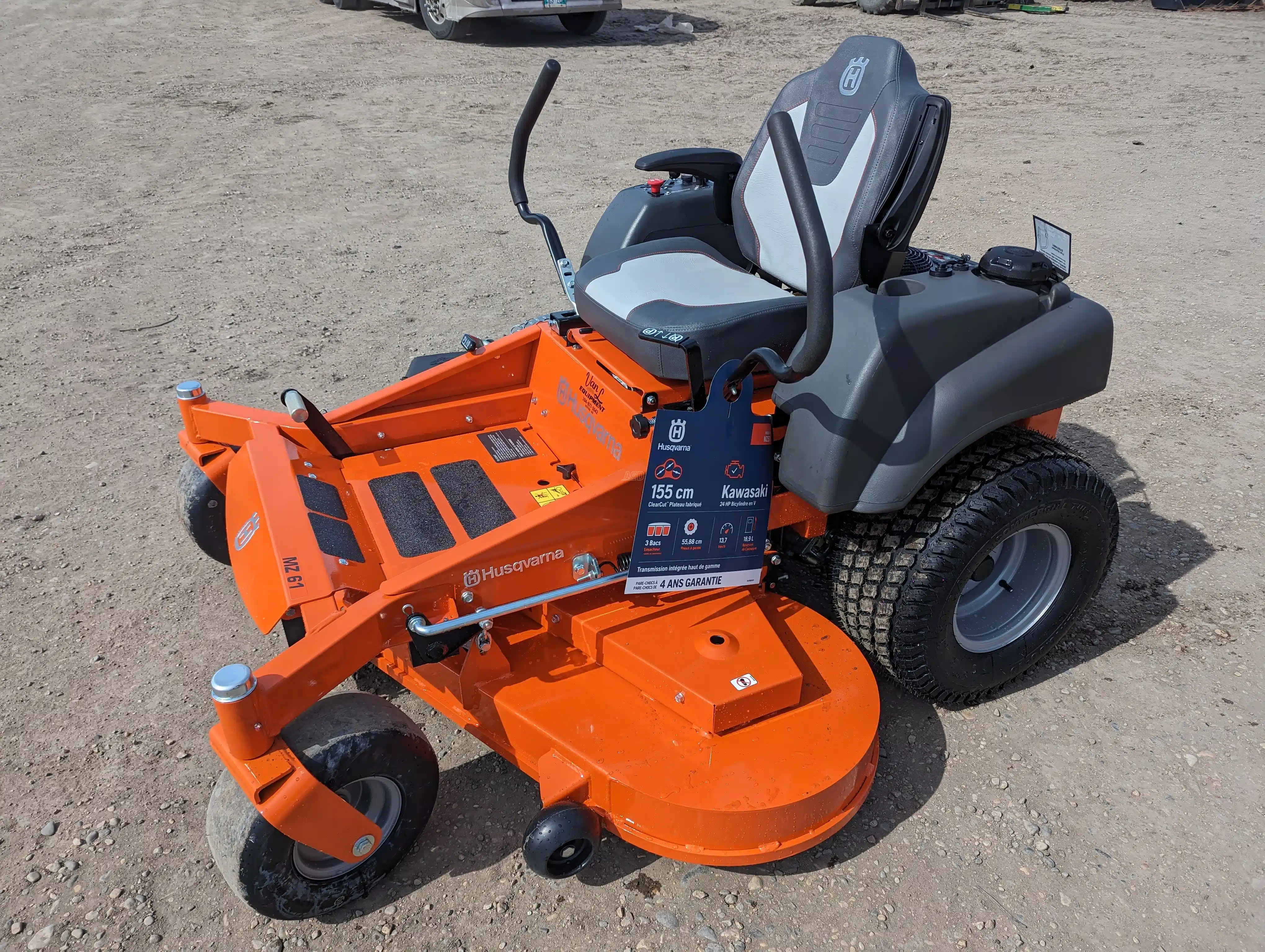 New 2024 Husqvarna MZ61 Mower Zero Turn AgDealer