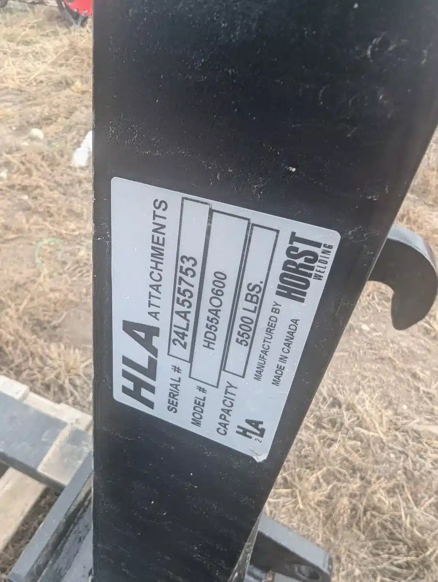 Gallery image 2 for New 2024 HLA HD55AO600 Pallet Fork