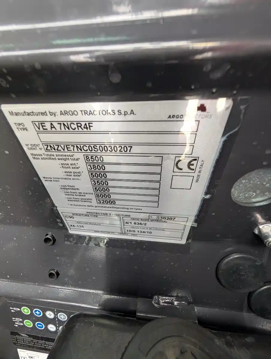 2025 McCormick X6.135 Tractor