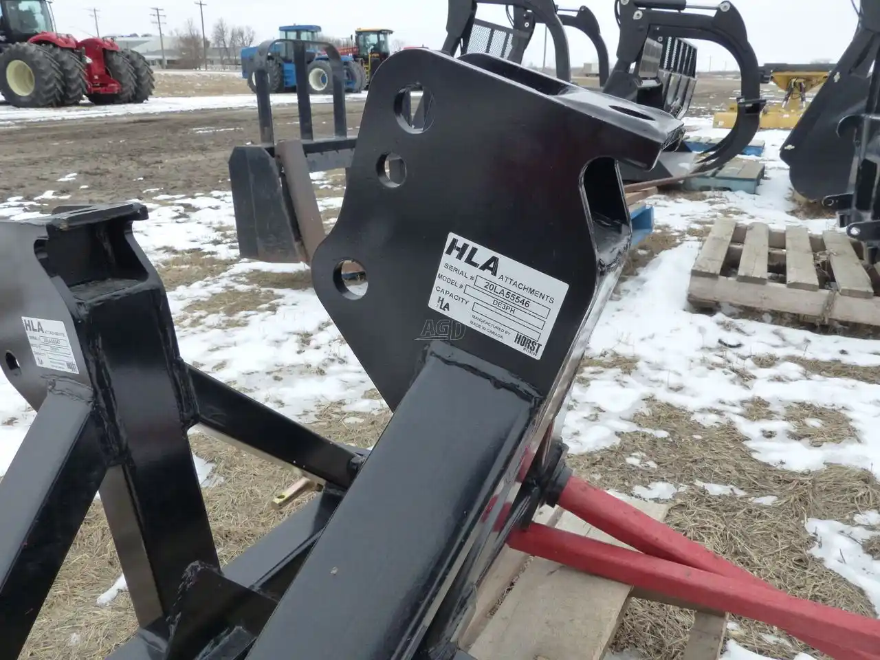 Gallery image 2 for New 2020 HLA Attachments 20LA55546 Bale Spear