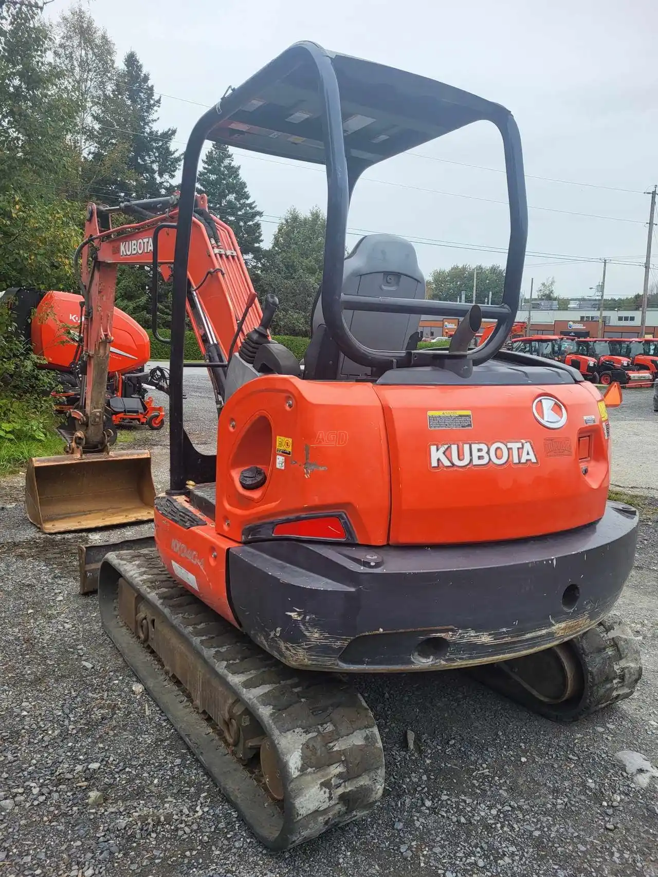 Gallery image 2 for Used 2017 Kubota KX040 Excavator