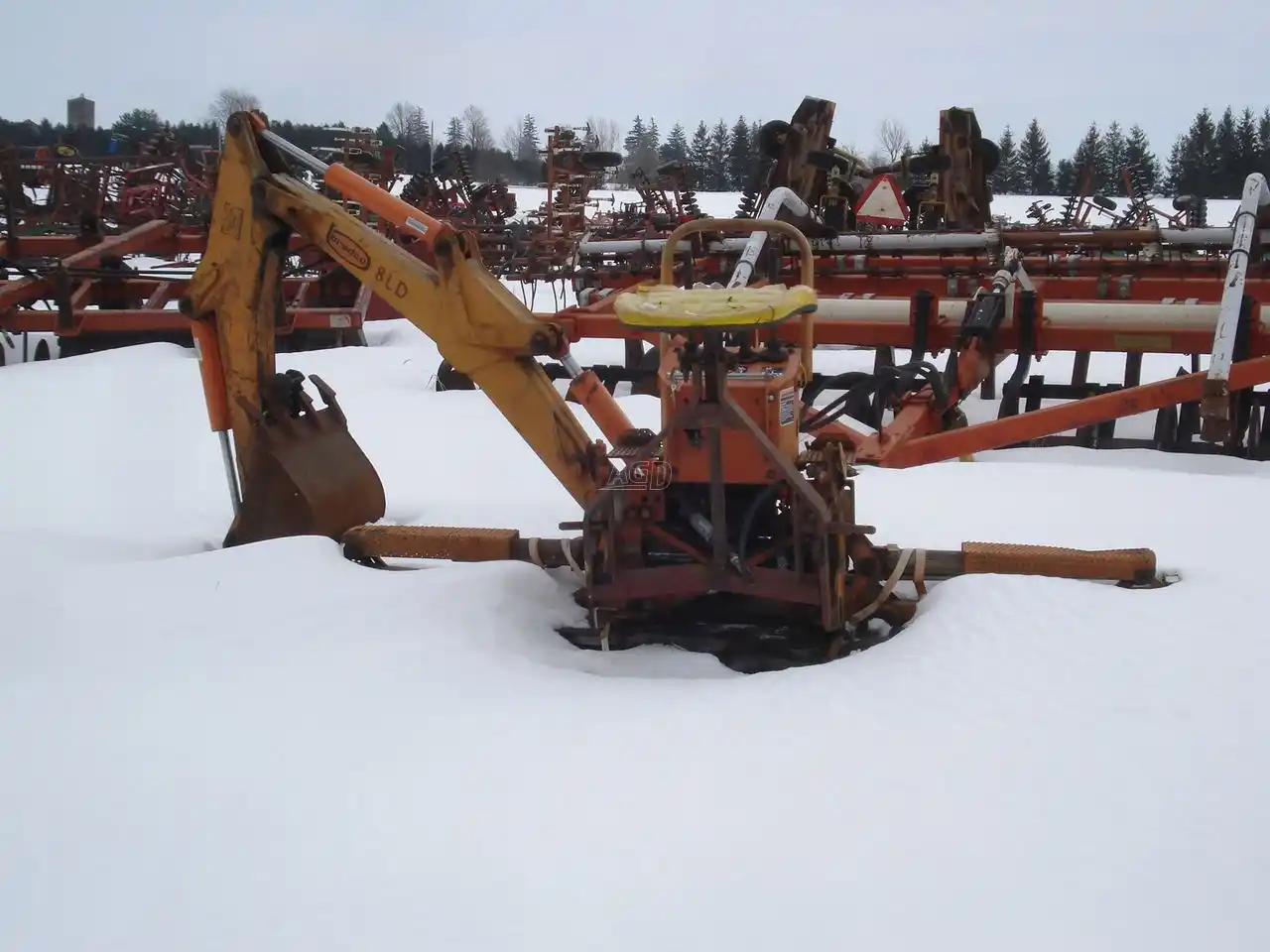 Image for Used Bradco 8LD Backhoe Attachment