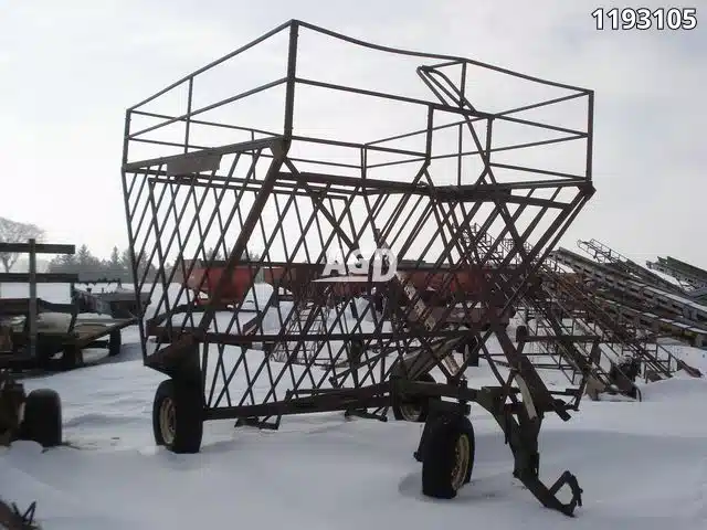 Used Forage King Tube Bale Wrapper