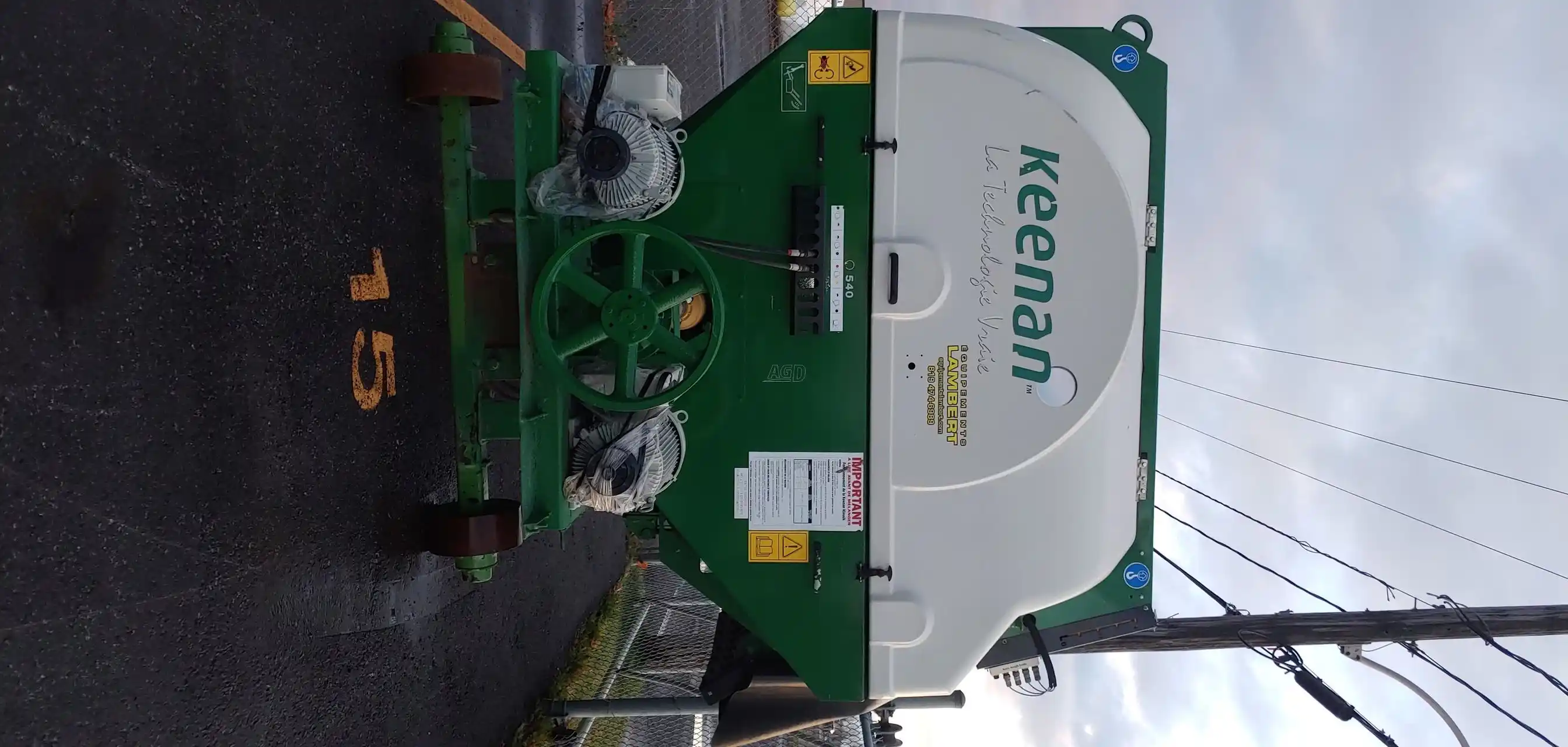 Gallery image 2 for Keenan MECH FIBER 320 TMR Mixer