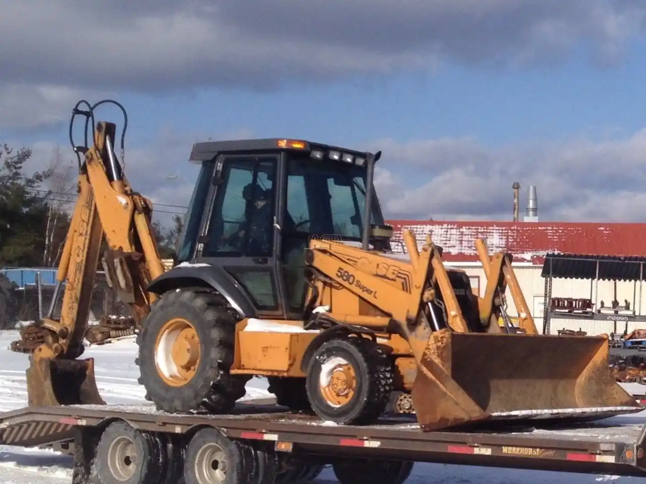 Gallery image 1 for Used Case 580L Backhoe Loader