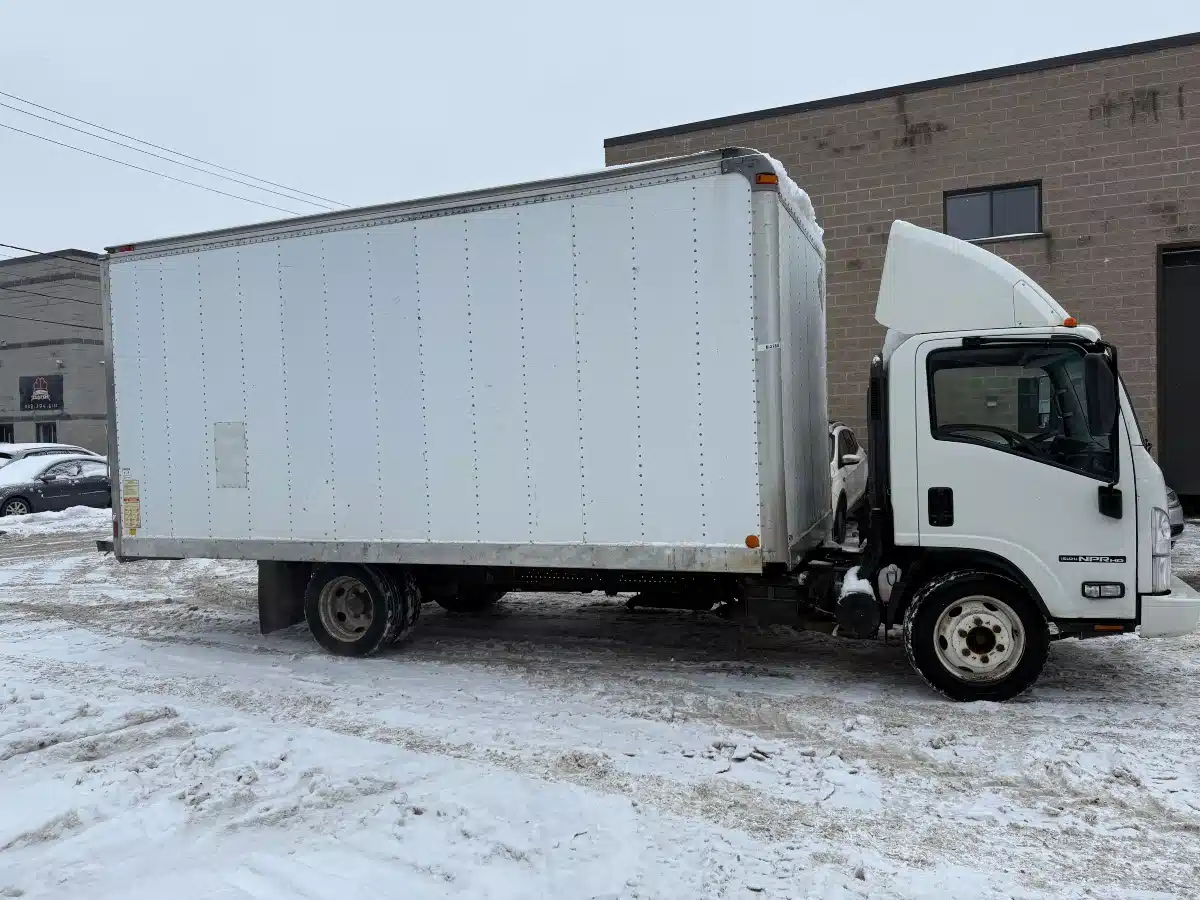 Gallery image 2 for Used 2020 ISUZU KE4 NPR HD Truck - Box