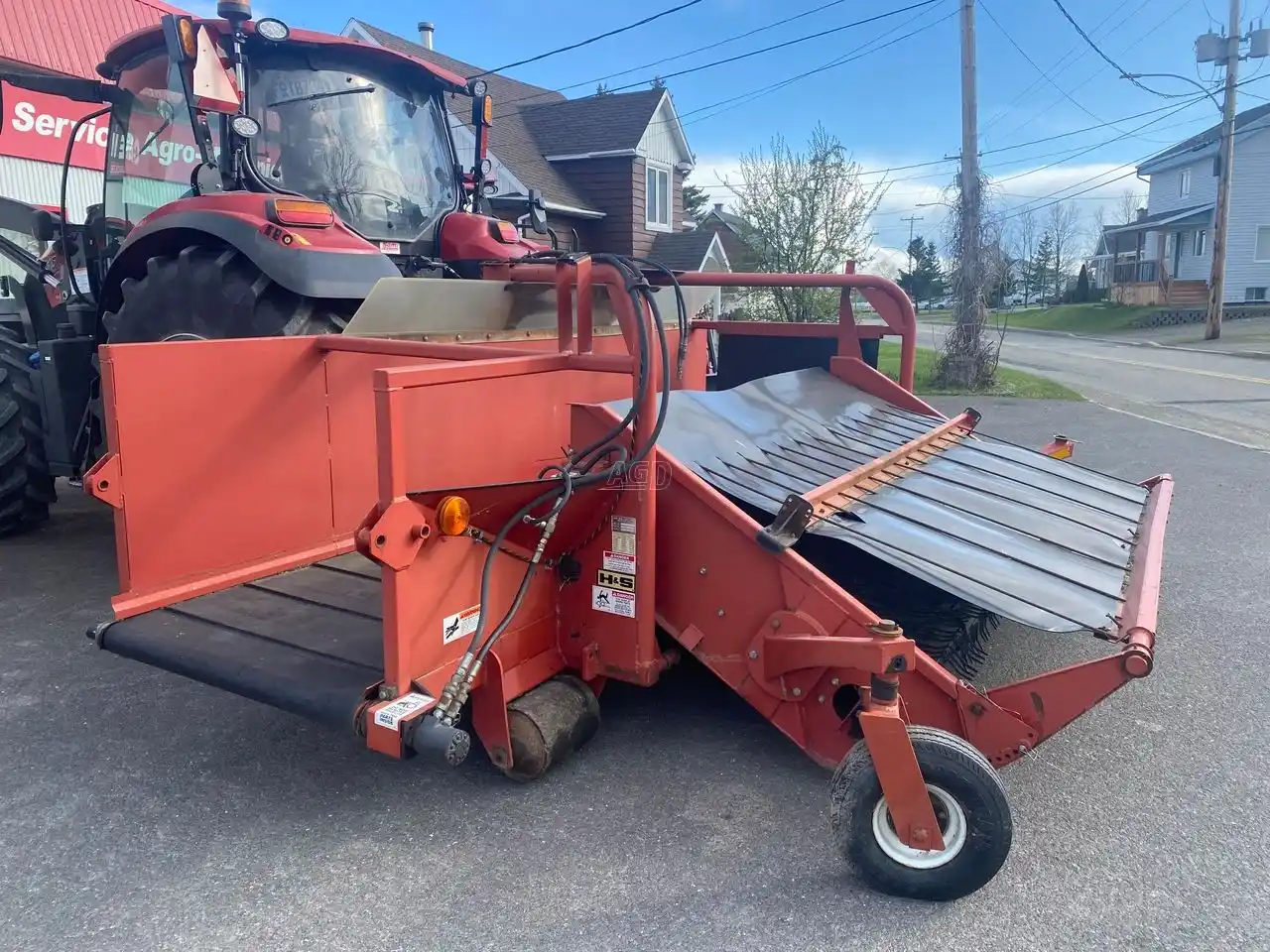 Gallery image 2 for Used 2012 H&S FMM9 doubleur d’andain Frontal Windrow Merger