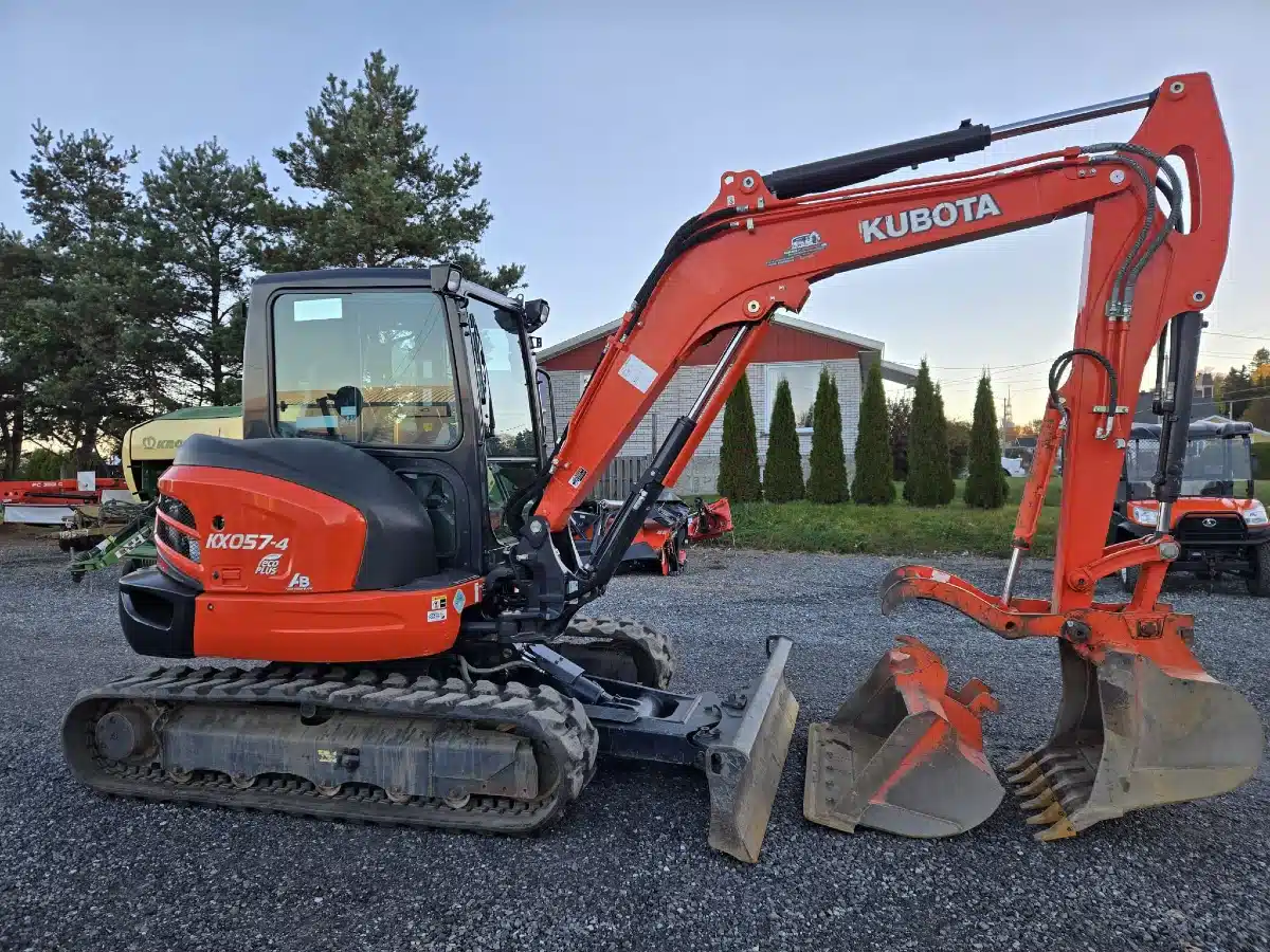 Gallery image 2 for Used 2020 Kubota KX057-4 Excavator
