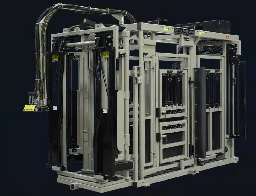 Gallery image 2 for New Cowcatcher Restrainer Cattle Chute Cattle Squeeze