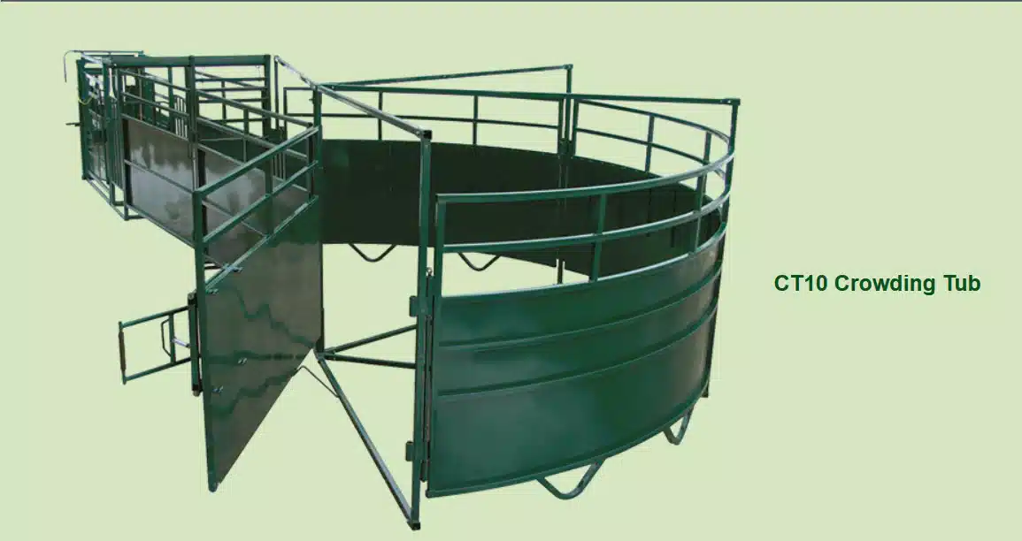 Gallery image 2 for New Weber's Portable Cattle Handling System Cattle Squeeze