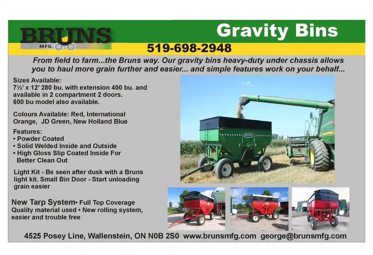 Gallery image 1 for New Bruns Manufacturing 280 Gravity Box