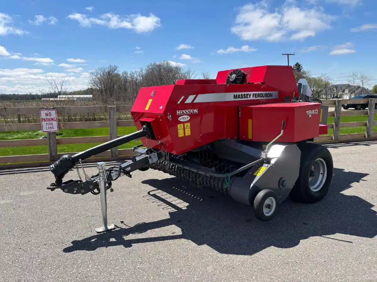 Gallery image 1 for Used 2022 Massey Ferguson 1840 Square Baler - Small