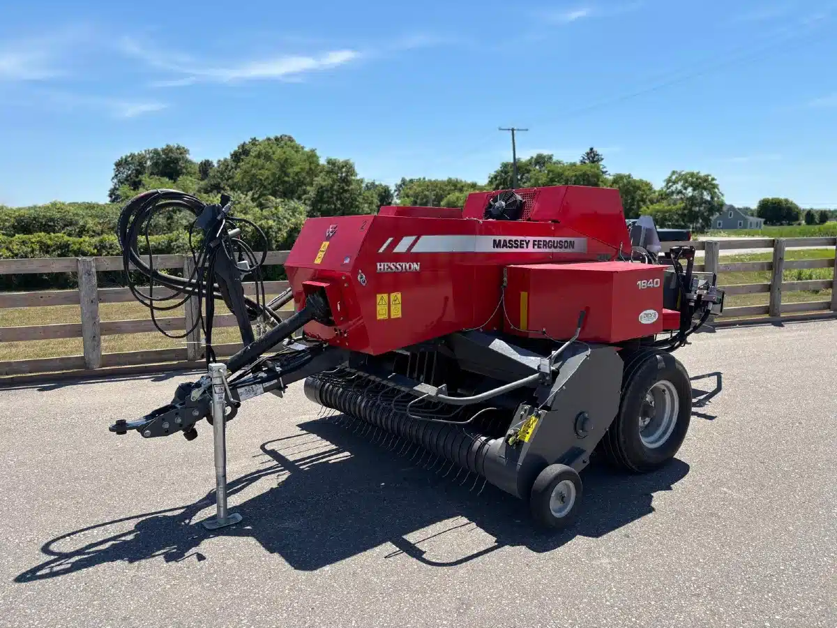 Gallery image 2 for Used 2022 Massey Ferguson 1840 Square Baler - Small