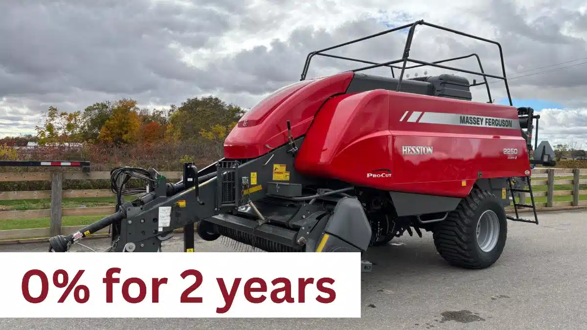 Gallery image 1 for Used 2020 Massey Ferguson 2250 Square Baler - Large