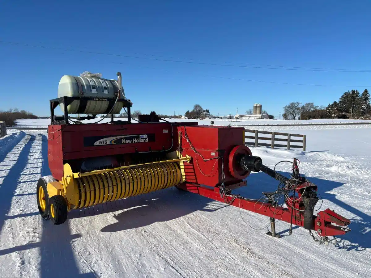 Used 2008 New Holland 575 Square Baler - Small