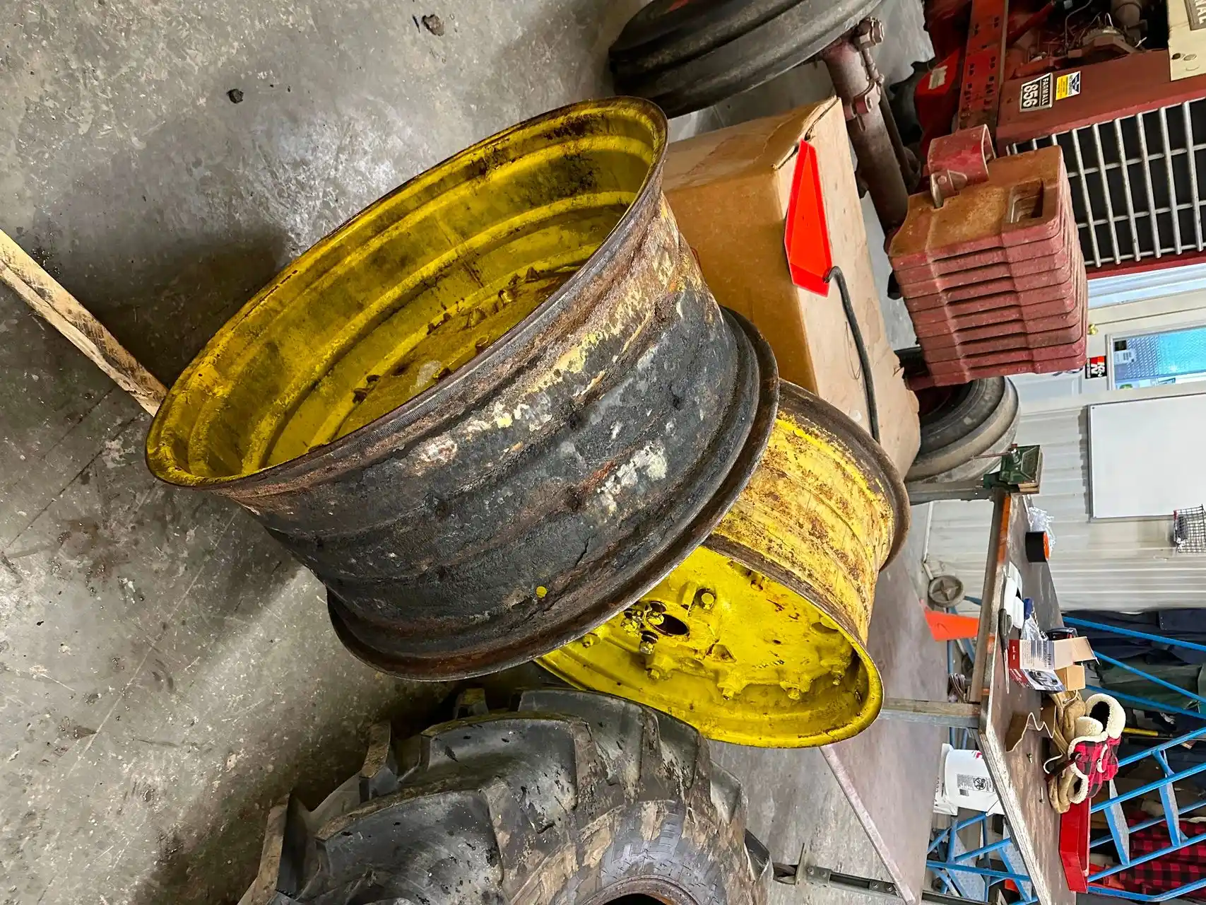 Gallery image 2 for Used John Deere 16x34 Dual Rims