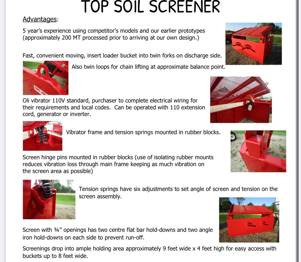 Gallery image 2 for New 2025 Big Jim Top Soil Screener Aggregate Screener