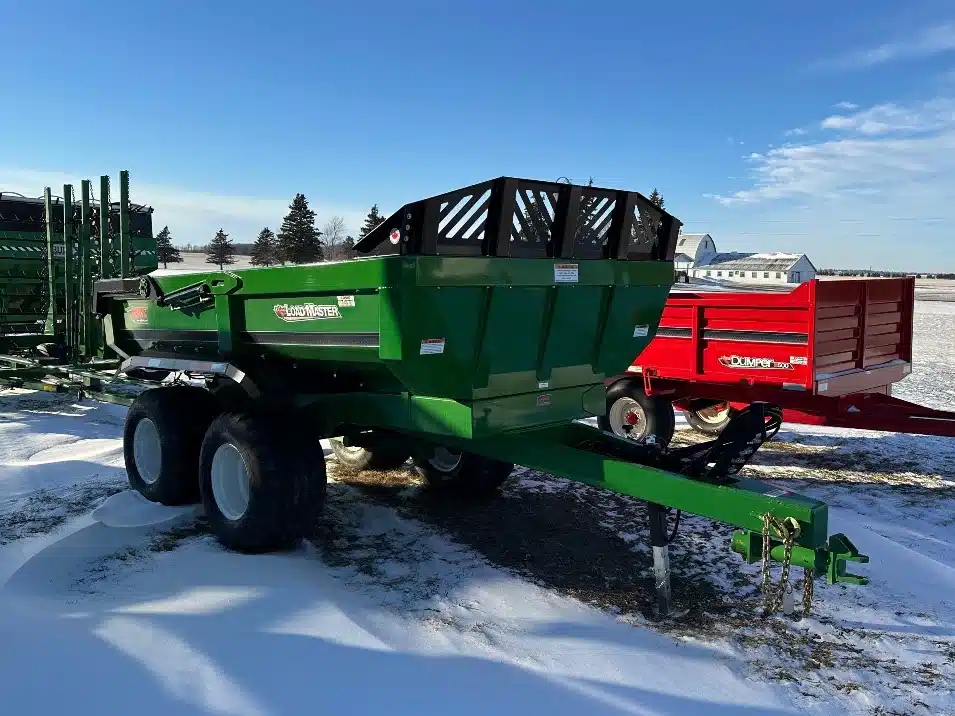 Gallery image 1 for New 2025 John BM Mfg Ltd. 12 Ton Load Master Dump Wagon