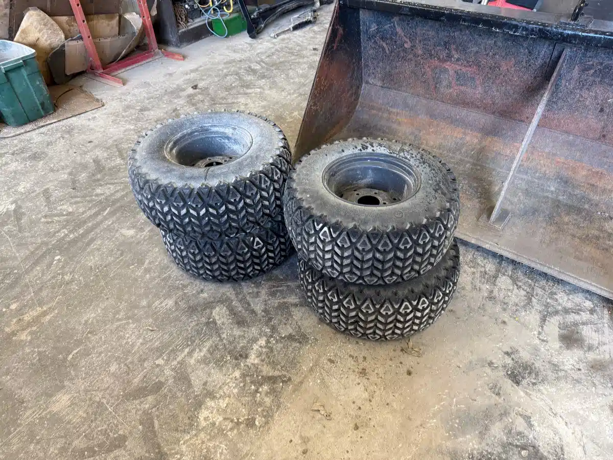 Gallery image 1 for Used Kubota 25X10.00-12 Set Of 4 For RTV900 Utility Vehicle Attachment