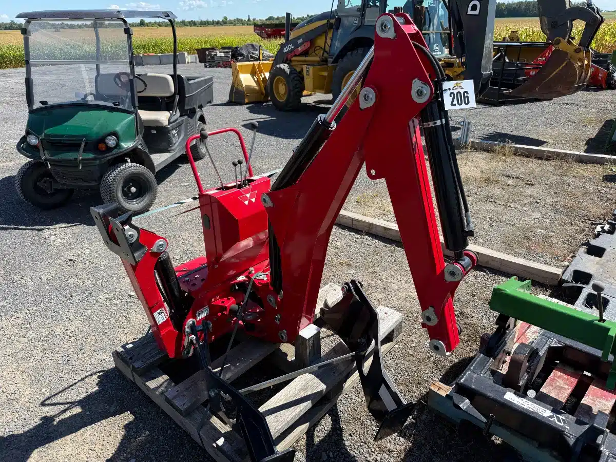 Gallery image 1 for New Massey Ferguson Compact Tractor Backhoe Backhoe Attachment