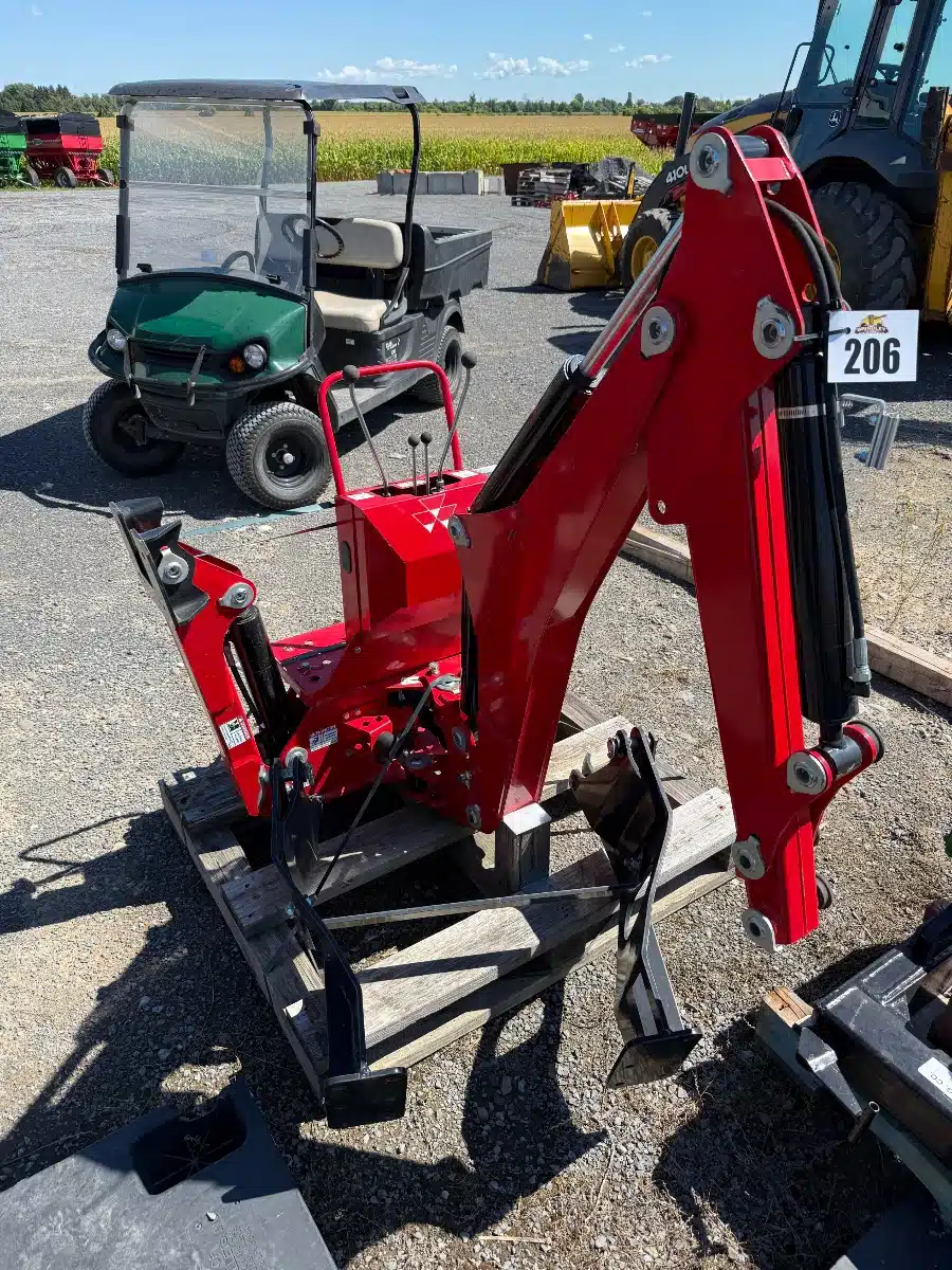 Gallery image 2 for New Massey Ferguson Compact Tractor Backhoe Backhoe Attachment