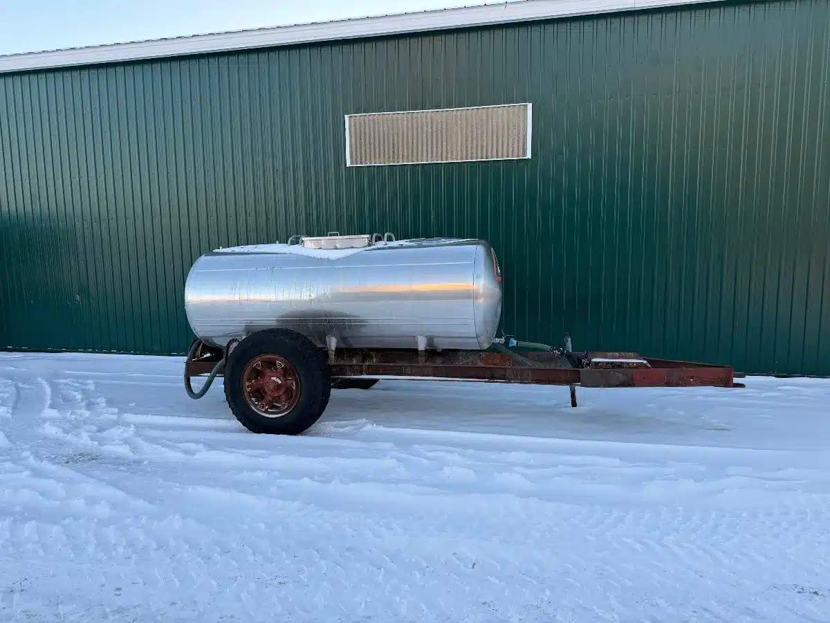 Used Home Built 600 Gallon Liquid Tank W/Pump Trailer - Tanker