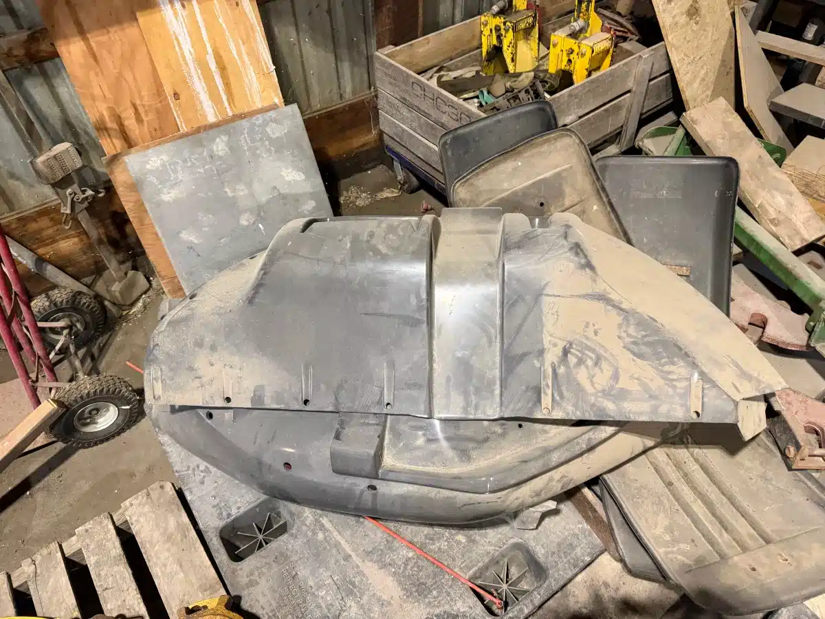 Gallery image 1 for Case Rear Plastic Fenders For Case Backhoe Parts New-Used
