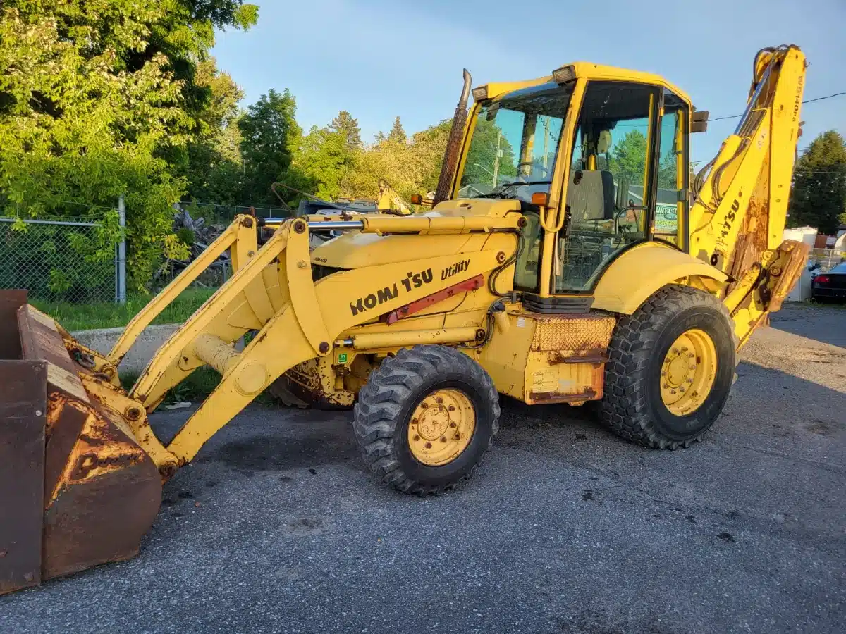 Gallery image 1 for 2001 Komatsu WB140PS Backhoe Loader