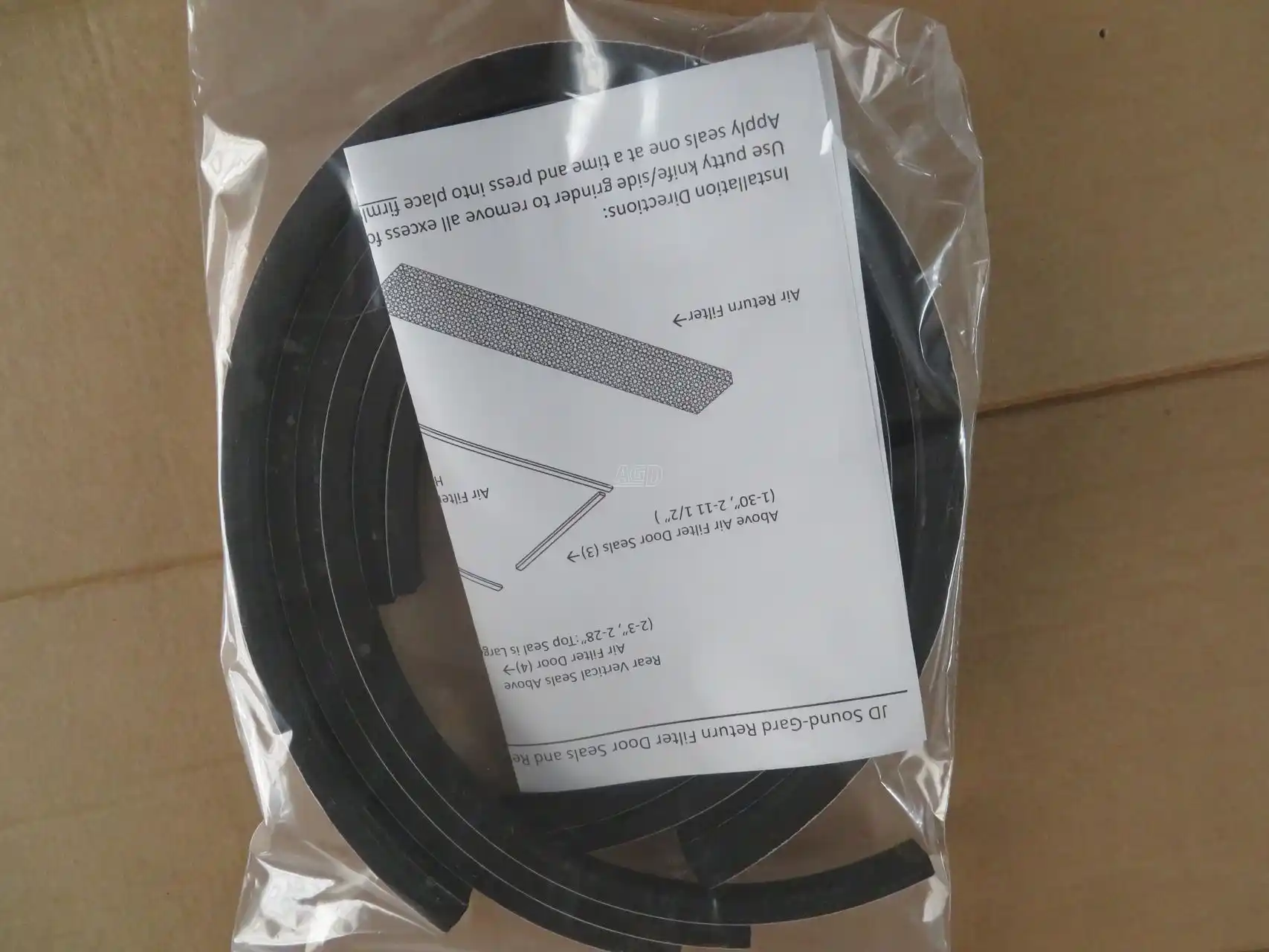 Gallery image 1 for New SGB air filter seal kit Parts New-Used