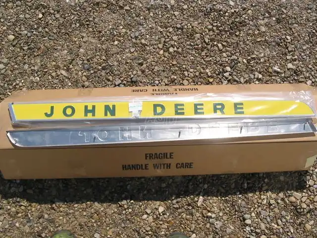 Gallery image 2 for New John Deere LICENSED PRODUCT Raised Letter Emblams Parts New-Used