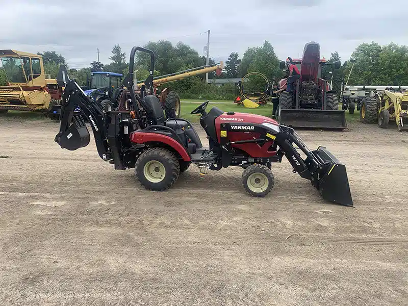 Gallery image 2 for New 2022 Yanmar SA221 Backhoe Loader