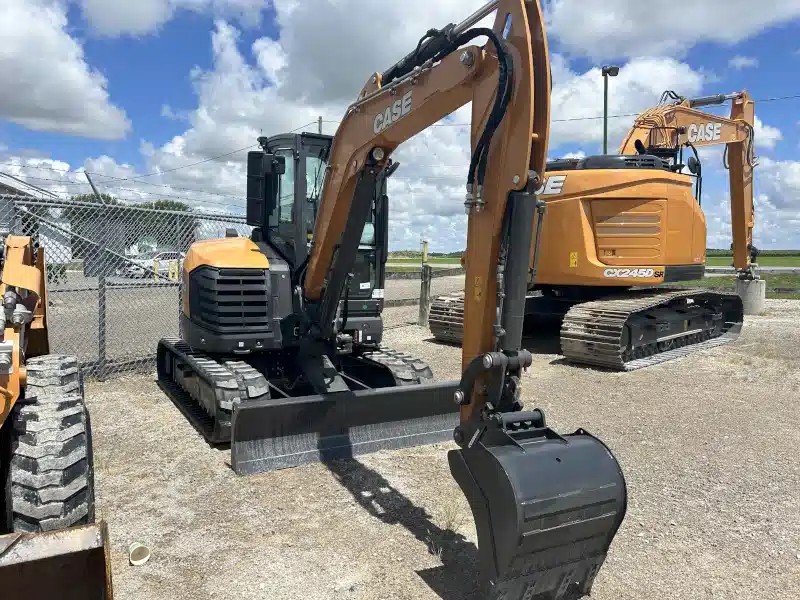 Gallery image 2 for New 2024 Case CX50D CAB Excavator