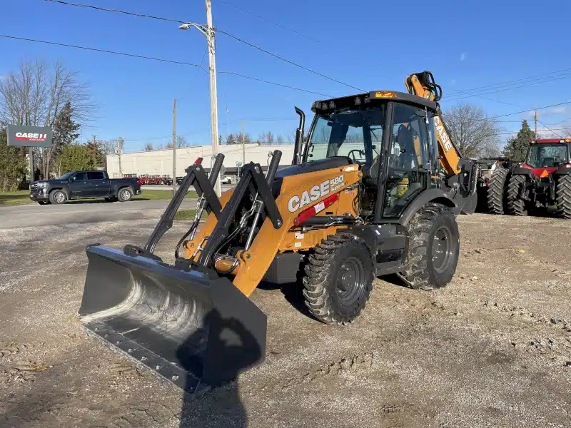 Gallery image 1 for New 2024 Case 580SN Backhoe