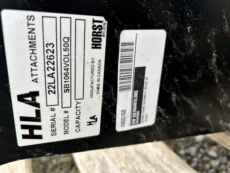 Gallery image 2 for 2022 Horst Welding SB1064VOL50Q Snow Blade