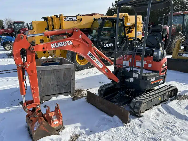 Used 2018 Kubota U17 Excavator