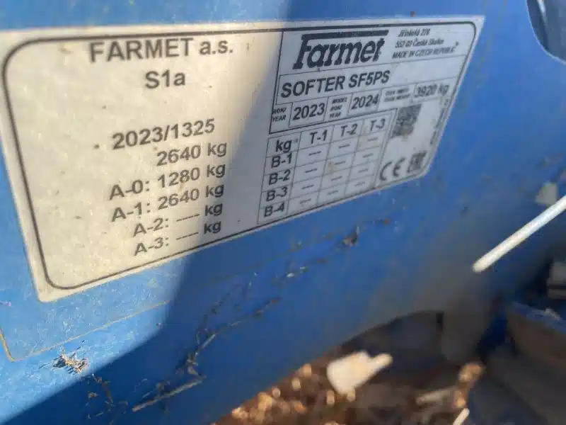 Gallery image 2 for 2024 Farmet SOFTER 5PS Disc