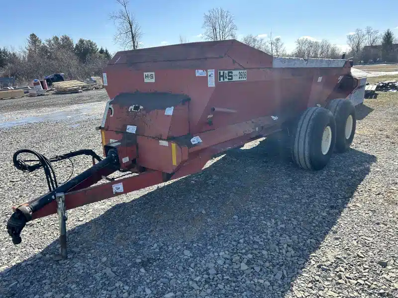 2007 H&S 2606 Manure Spreader
